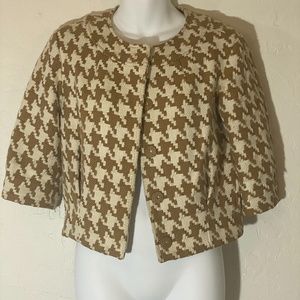 michael kors houndstooth jacket